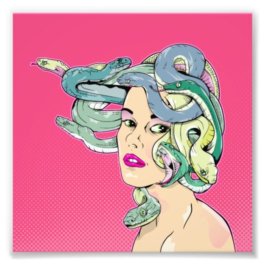 Impression Photo Medusa (Devant)