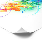 Impression Photo Méduse arc-en-ciel (Coin)