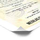 Impression Photo Megilas Eivah Tosfos Yom Tov Lipmann Heller Segula (Coin)