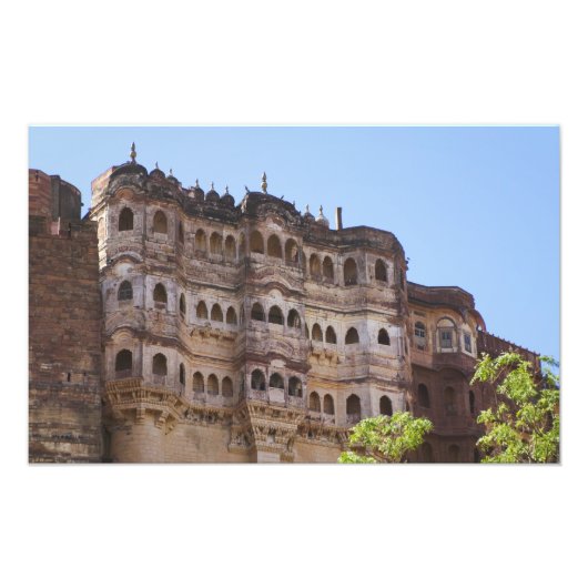 Impression Photo Meherangarh, le Majestic Fort, Jodhpur, (Devant)