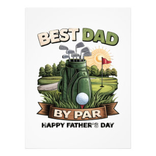 Impression Photo Meilleur Papa Par Golf Papa Drôle