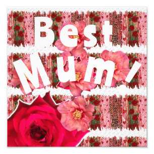 Impression Photo Meilleure maman !