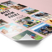 Impression Photo Meilleure Mère jamais Mère Cadeau d'anniversaire (Coin)