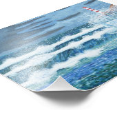 Impression Photo Mer agitée (Coin)