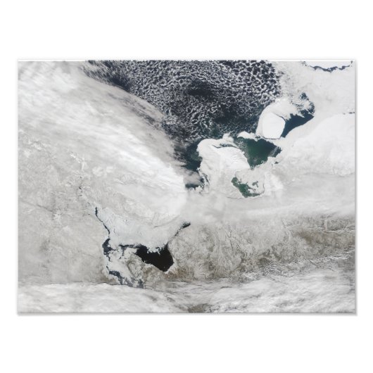 Impression Photo Mer blanche, Russie (Devant)