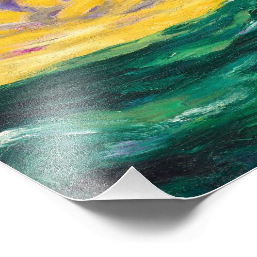 Impression Photo Mer d'automne | Emil Nolde | (Coin)