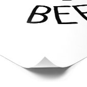 Impression Photo Merci Beery Much - Visage Rigolo (Coin)