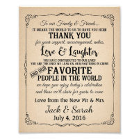 Merci, mariage reconnaissant