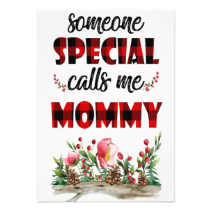Impression Photo Mère Cadeau Quelqu'Un Spécial M'Appelle Maman