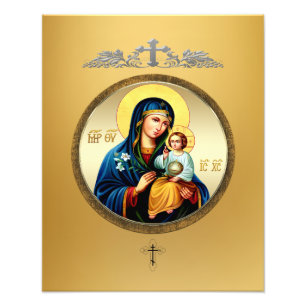 Impression Photo Mère de Dieu