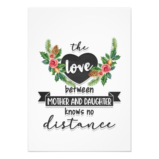 Impression Photo Mère Don L'Amour Entre Mère Et Fille (Devant)