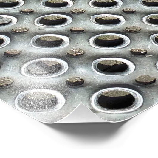 IMPRESSION PHOTO MÉTAL (Coin)