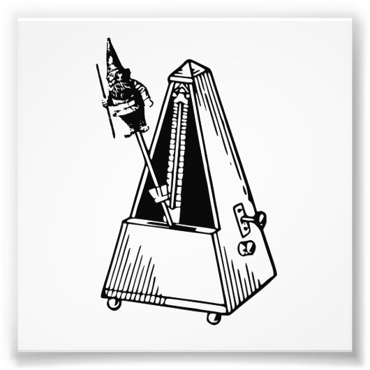 Impression Photo Metrognome Musical Metronome (Devant)