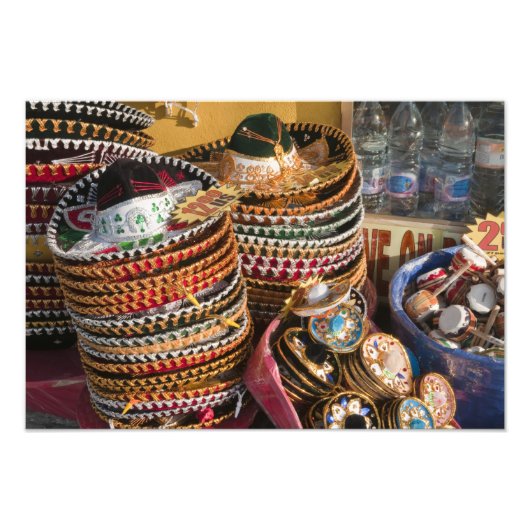 Impression Photo Mexique, Cozumel. Souvenirs à Isla de Cozumel (Devant)