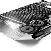 Impression Photo MG Voiture de sport classique (Coin)