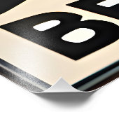 Impression Photo Mid Century Modern Art Beatnik Poet (Coin)