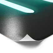 Impression Photo Mid Century Modern Art Neon Sign Design (Coin)