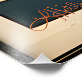 Impression Photo Mid Century Modern Art Sunrise Sunset (Coin)