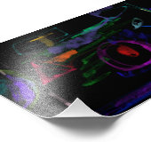 Impression Photo Midnight Neon Échos Luminescents (Coin)
