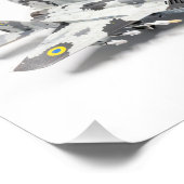 Impression Photo Mig-29 Armée de l'air ukrainienne (Coin)