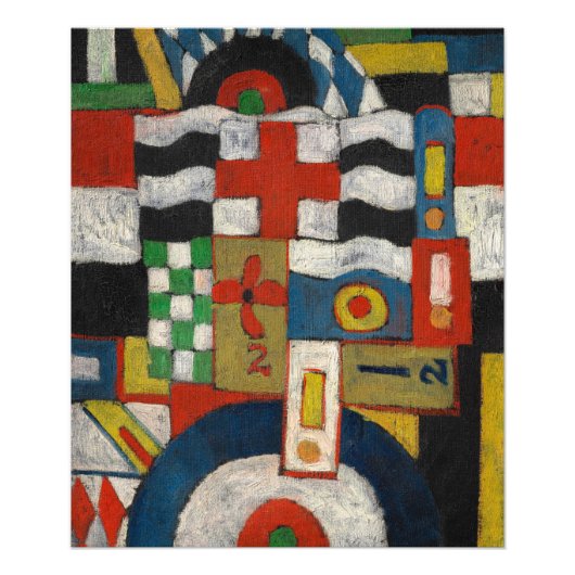 Impression Photo Militaire par Marsden Hartley (Devant)