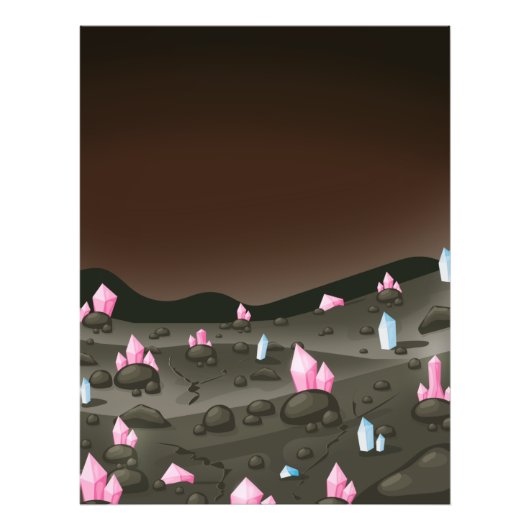 Impression Photo Mine de diamants (Devant)