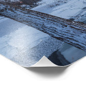 Impression Photo minneapolis skyline et glace mississippi (Coin)