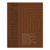 Impression Photo Minotaure (Devant)