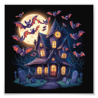Impression Photo Minuit au domaine hanté