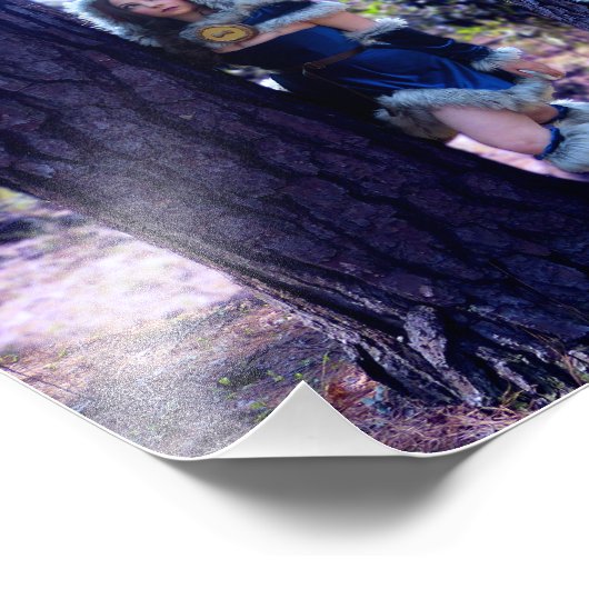 Impression Photo Mirana perdu dans les bois (Coin)