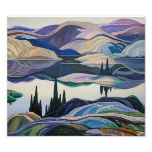 Impression Photo Mirror Lake Franklin Carmichael