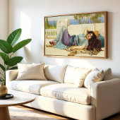 Impression Photo Mischief and Repose de John Godward