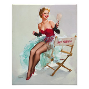 Impression Photo Miss Sylvania Pin-Up Girl