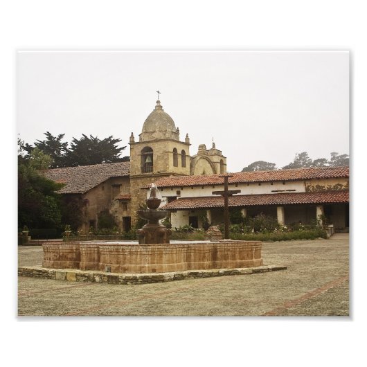 Impression Photo Mission San Carlos Borromeo de Carmelo (Devant)