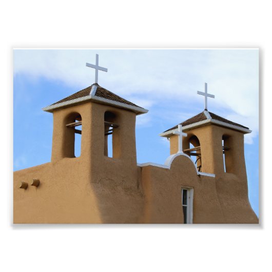 Impression Photo Mission San Francisco de Asis Tours Bell, Taos (Devant)