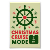Impression Photo Mode Croisière de Noël En Bateau Noël 2024 (Devant)