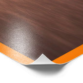 Impression Photo Modèle de bikini orange clair (Coin)