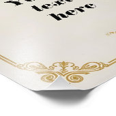 Impression Photo Modèle de certificat classique avec Ornate Gold Ac (Coin)