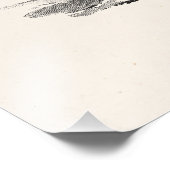 Impression Photo Modèle de l'illustration d'oiseaux des terres humi (Coin)