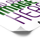 IMPRESSION PHOTO MODELE DE TEXTE D'IMAGE BLANC SIMPLE ÉDITABLE MODE (Coin)