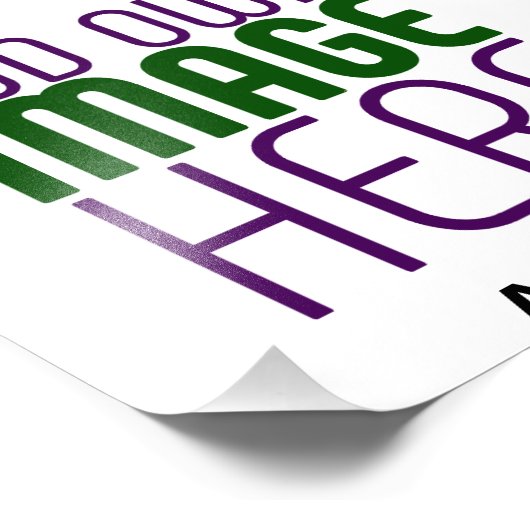 IMPRESSION PHOTO MODELE DE TEXTE D'IMAGE BLANC SIMPLE ÉDITABLE MODE (Coin)