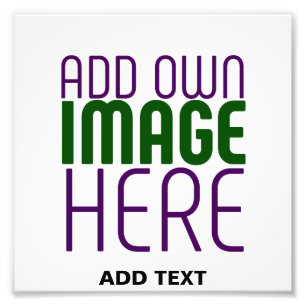 IMPRESSION PHOTO MODELE DE TEXTE D'IMAGE BLANCHE SIMPLE ÉDITABLE MO