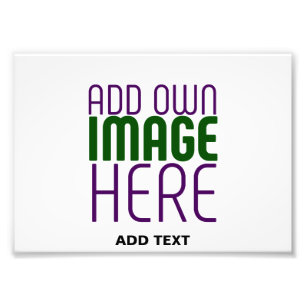 IMPRESSION PHOTO MODELE DE TEXTE D'IMAGE BLANCHE SIMPLE ÉDITABLE MO