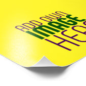 IMPRESSION PHOTO MODÈLE DE TEXTE D'IMAGE JAUNE CLAIR ÉDITABLE MODER (Coin)