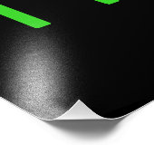 IMPRESSION PHOTO MODELE DE TEXTE D'IMAGE NOIRE SIMPLE ET MODIFIABLE (Coin)