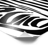 Impression Photo Modèle Zèbre (Coin)