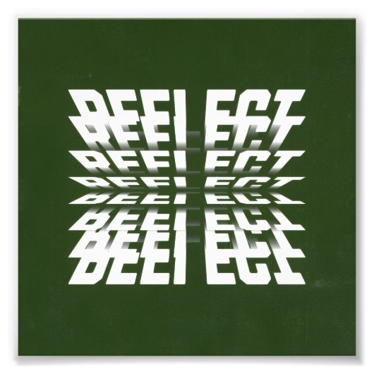 Impression Photo Modern Green Wall Art with Rotating Text - soccer  (Devant)