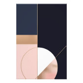 Impression Photo Modern minimalist abstract wall art (Devant)