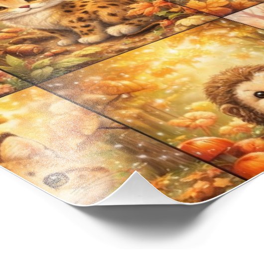 Impression Photo Modern Patchwork Pattern Collage (Coin)