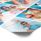 Impression Photo Moderne Simple Amusement Personnalisé 9 Images Col (Coin)